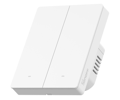 Inteligentny włącznik światła Sonoff Smart przełącznik ścienny WiFi M5-2C-80W Matter (2-kanałowy,